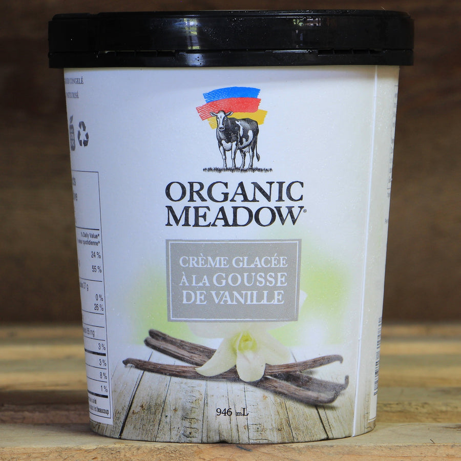 Crème Glacée-Organic Meadows-DISPONIBLE SEULEMENT EN MAGASIN